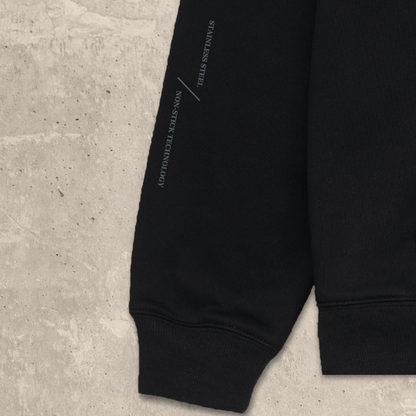 Cursive Hexclad Unisex Crew Neck Sweatshirt