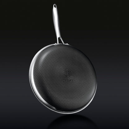 Hybrid Fry Pan Set With Lids, 6-pc
