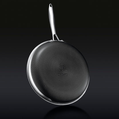 Hybrid Fry Pan with Lid, 12"