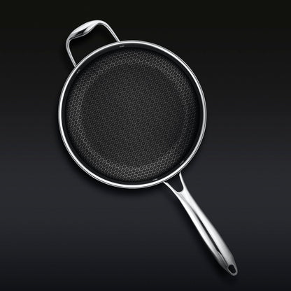 Hybrid Saucepan with Lid, 5-Qt
